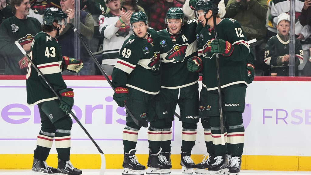 Kaprizov, Wallstedt lead Minnesota Wild to 2-1 victory over Columbus Blue Jackets — WCCO / CBS Minnesota, Bloomington Sports news