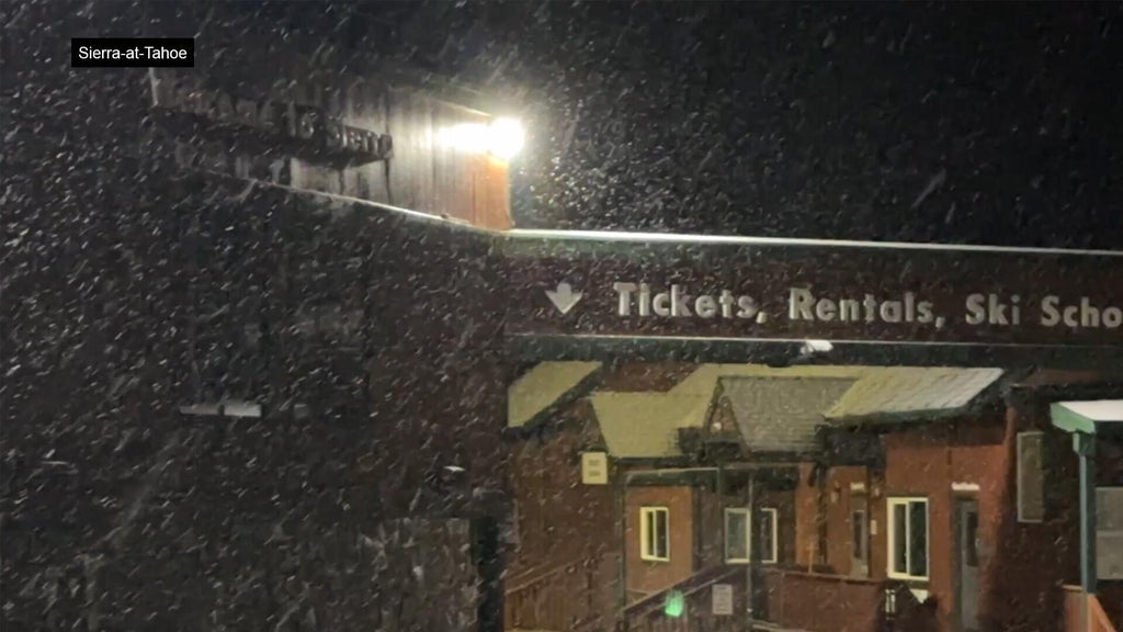 Northern California Sierra sees some early-season snow — CBS Bay Area (KPIX), Bloomington Sports news