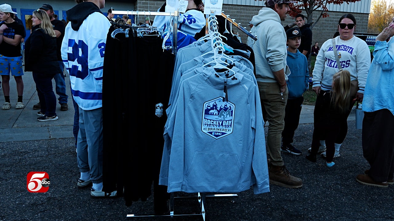 Brainerd celebrates 100 days until Hockey Day Minnesota — KSTP 5, Bloomington Schools news