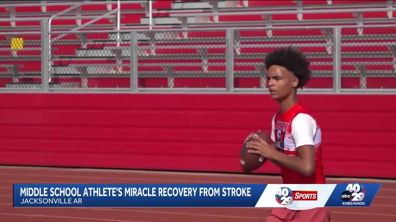12-year-old football player recovering after spinal cord stroke — WESH 2 Orlando, Bloomington Sports news