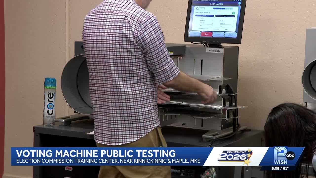 Milwaukee election officials test voting machines to prevent errors ahead of general election — WISN 12 Milwaukee, Bloomington Community news