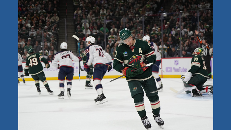 Kaprizov’s NHL-leading 10th goal lifts Wild past Blue Jackets — KARE 11 Sports, Bloomington Sports news