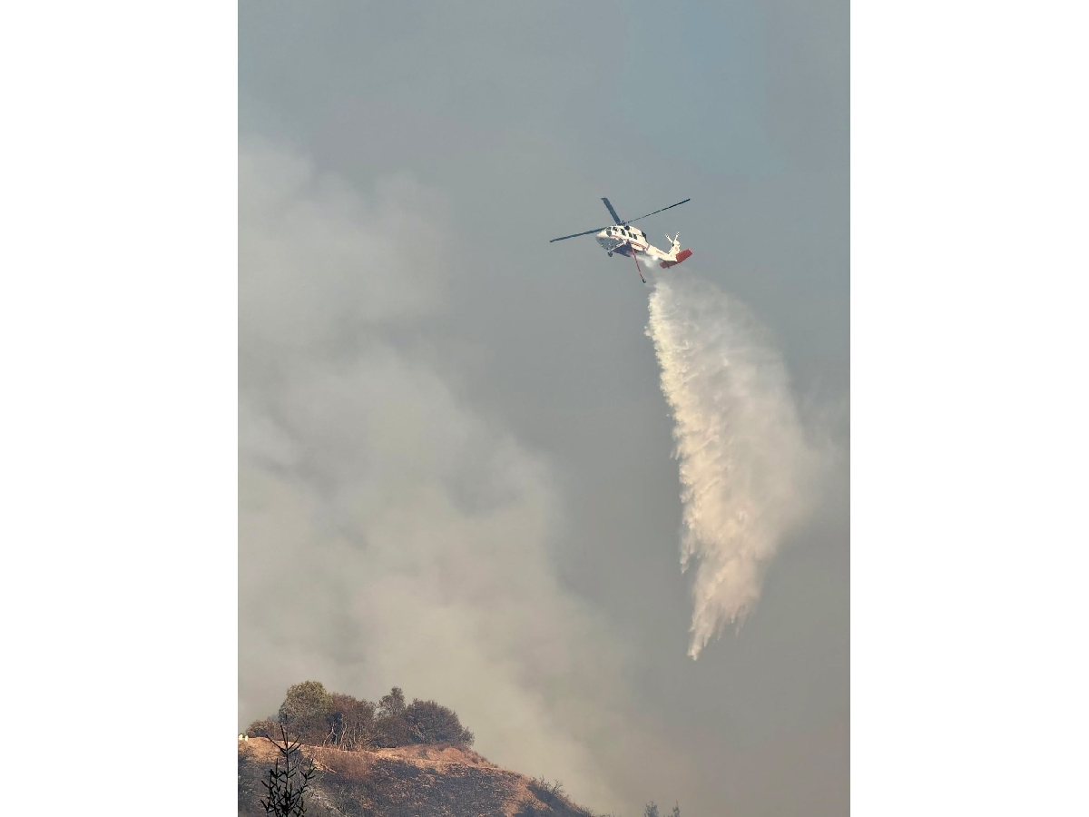 Cooley Blaze Still Burning After Control Fire Spread Beyond Planned Area — Healdsburg Patch, Bloomington Community news