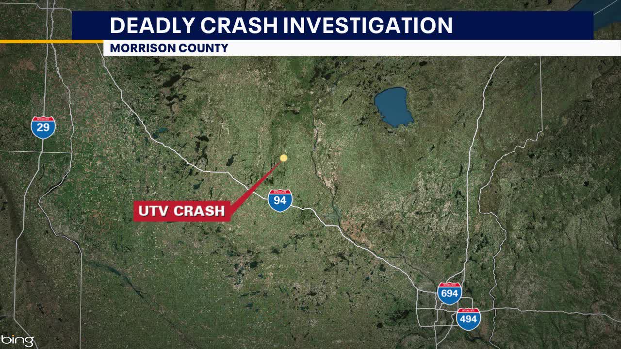 Morrison County crash: 2 ejected from UTV in deadly rollover — FOX 9, Bloomington Community news